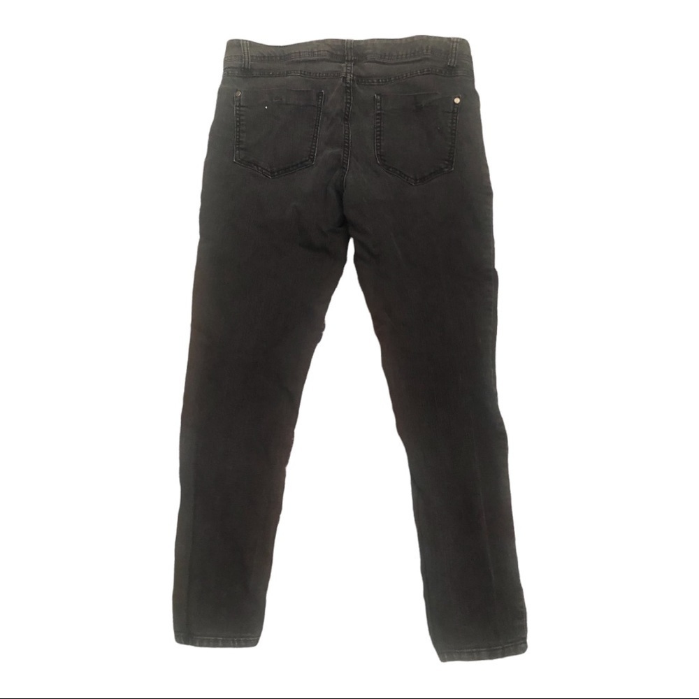 Elle Black Jeans Size 12 R Straight Leg Mid-Rise  in Excellent Used Cond…